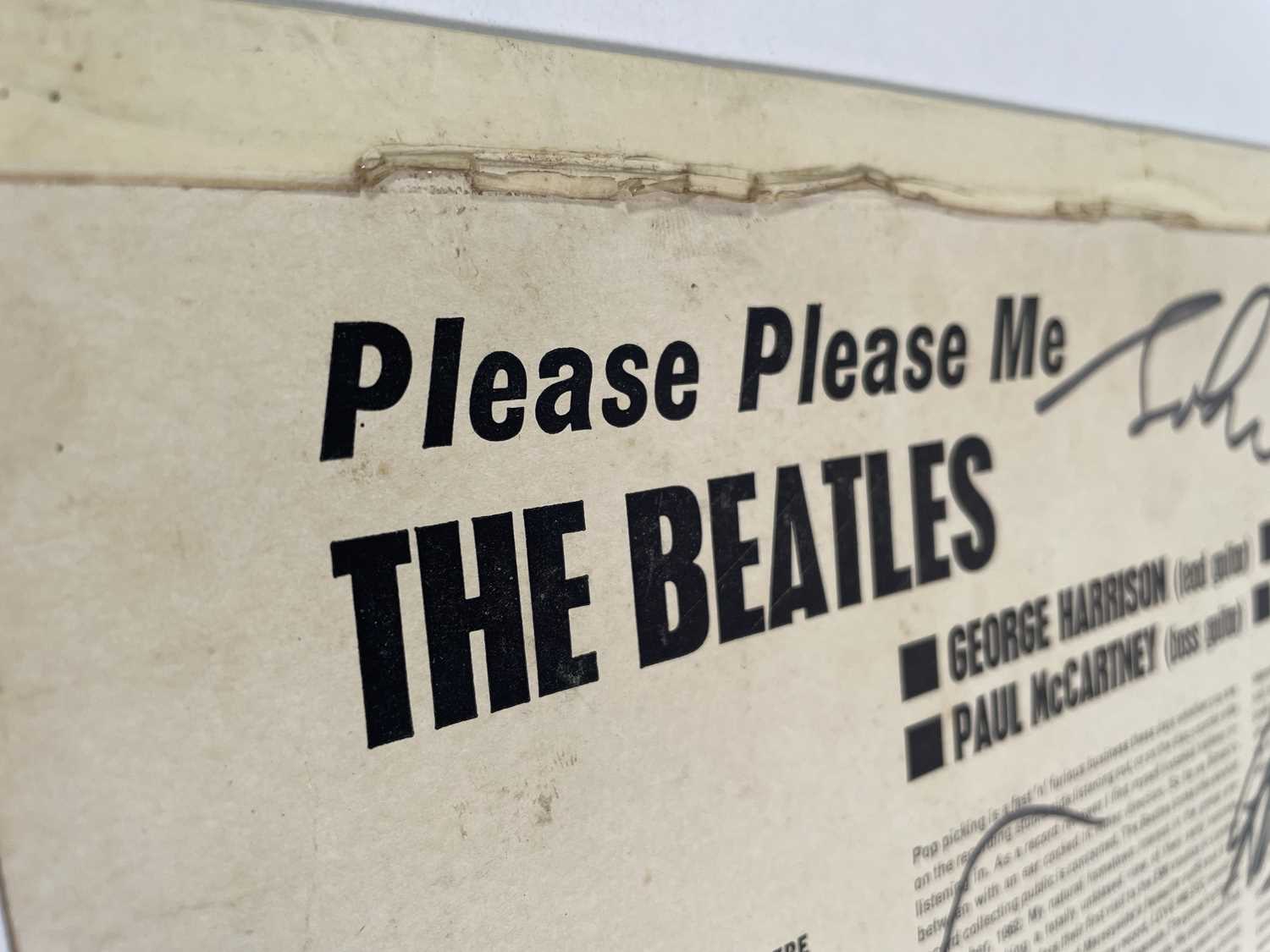 THE BEATLES - A FULLY SIGNED COPY OF PLEASE PLEASE ME. - Image 11 of 18