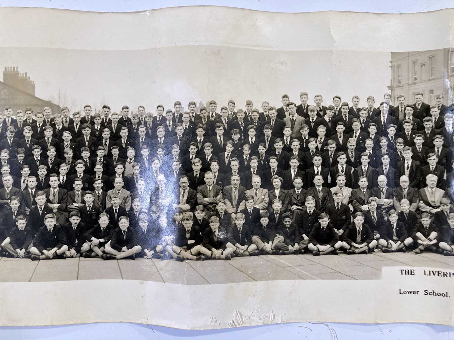 THE BEATLES - ORIGINAL LIVERPOOL INSTITUTE SCHOOL PHOTOGRAPH 1956 - PAUL MCCARTNEY / GEORGE HARRISON - Image 3 of 18