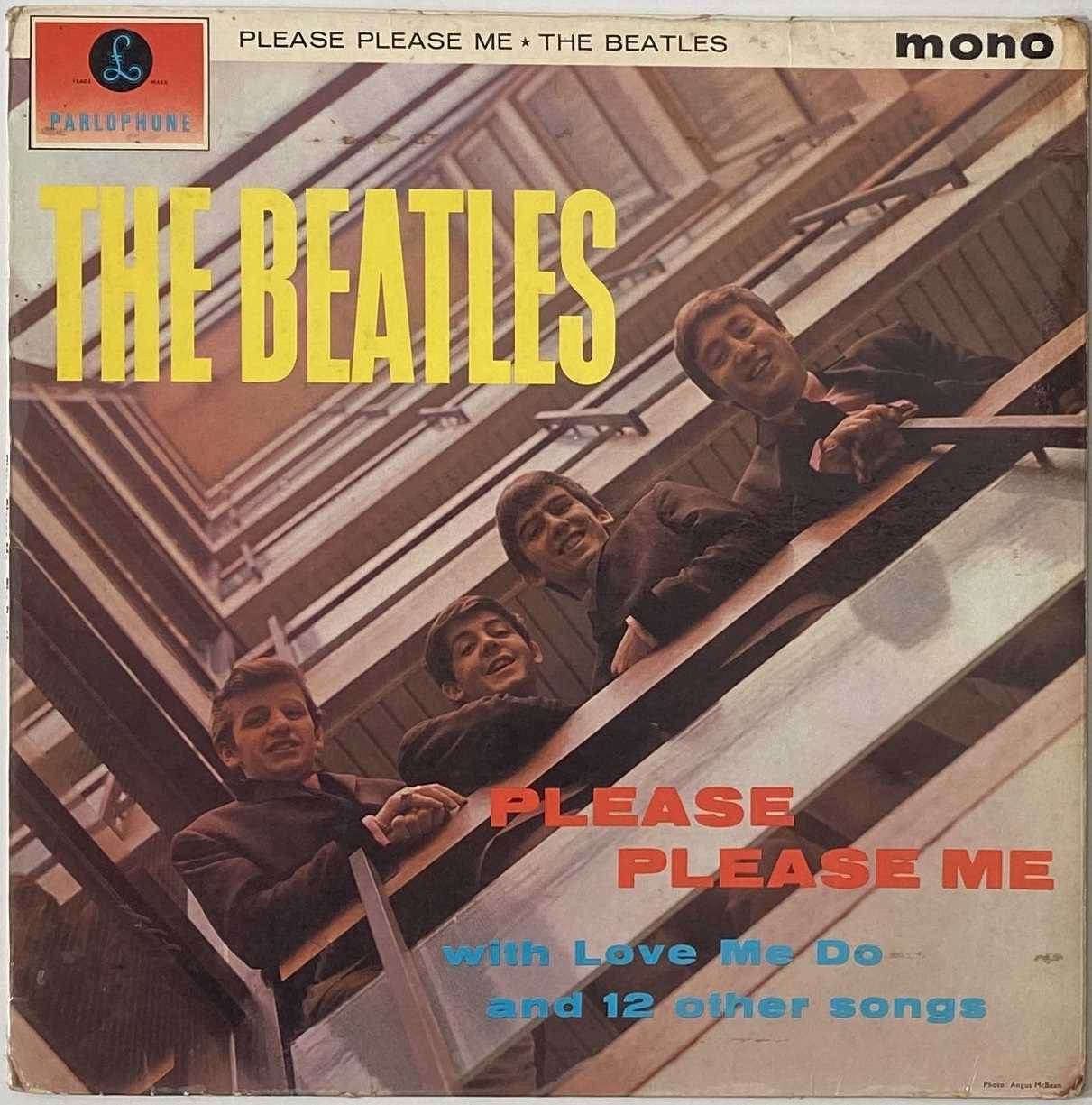 THE BEATLES - PLEASE PLEASE ME LP (ORIGINAL UK MONO 'BLACK AND GOLD' PRESSING - PMC 1202). - Image 2 of 5