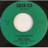 FRED PARRIS - I'LL BE HANGIN ON/ I CAN REALLY SATISFY 7" (US SOUL/ R&B - GREEN-SEA GS 107)