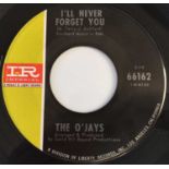 THE O'JAYS - I'LL NEVER FORGET YOU/ PRETTY WORDS 7" (US NORTHERN - IMPERIAL 66162)