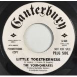 THE YOUNGHEARTS - LITTLE TOGETHERNESS/ BEGINNING OF THE END 7" (US PROMO - CANTERBURY C-506)