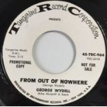 GEORGE WYDELL - FROM OUT OF NOWHERE 7" (US PROMO - TANGERINE 45-TRC-964)