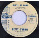 BETTY O'BRIEN - SHE'LL BE GONE/ LOVE OH! LOVE 7" (US PROMO - LIBERTY F-55365)