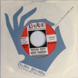 DEAN PARRISH - WATCH OUT!/ I'M ON MY WAY 7" (US PROMO - LAURIE 3418)