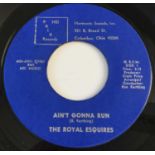 THE ROYAL ESQUIRES - AIN'T GONNA RUN/ OUR LOVE USED TO BE 7" (US SOUL - PRIX HSI-69001)