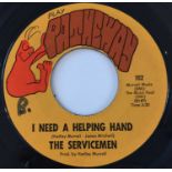 THE SERVICEMEN - I NEED A HELPING HAND 7" (US NORTHERN - PATHEWAY 102)