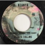 KEANYA COLLINS - BARNABUS COLLINS - LOVE BANDIT 7" (US SOUL - KEANYA RECORDS KR-01)