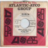 THE SOUL TWINS - QUICK CHANGE ARTIST/ GIVE THE MAN A CHANCE 7" (US PROMO - KAREN 45-1533)