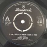 JACKIE WILSON - IT ONLY HAPPENS WHEN I LOOK AT YOU 7" (UK BRUNSWICK - BR43)