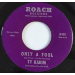 TY KARIM - ONLY A FOOL/ I AIN'T LYING 7" (US NORTHERN - ROACH RECORDS JS-102)