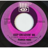 FRANCES NERO - KEEP ON LOVIN' ME/ FIGHT FIRE WITH FIRE (US SOUL - S-35020)