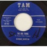 RONNIE BURTON - THE ONE THING/ SOMEBODY'S BEEN BABYEN MY BABY 7" (US ROCKABILLY - TAM 45-102)
