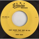 BUDDY SHAW - DON'T SWEEP THAT DIRT ON ME 7" (US ROCKABILLY - 45-642)