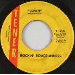ROCKIN' ROADRUNNERS - DOWN/ URBAN MEADOWS 7" (US GARAGE - TENNER RECORDS T1015)