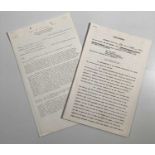 ROCK N' ROLL MEMORABILIA - 1960S CONTRACTS INC ONE SIGNED BY BERRY GORDY.