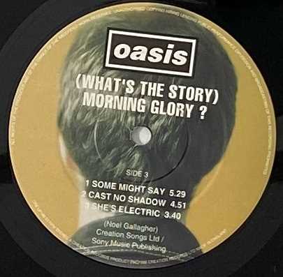 OASIS - DEFINITELY MAYBE/ WHAT'S THE STORY (ORIGINAL UK LP PACK) - Image 7 of 12