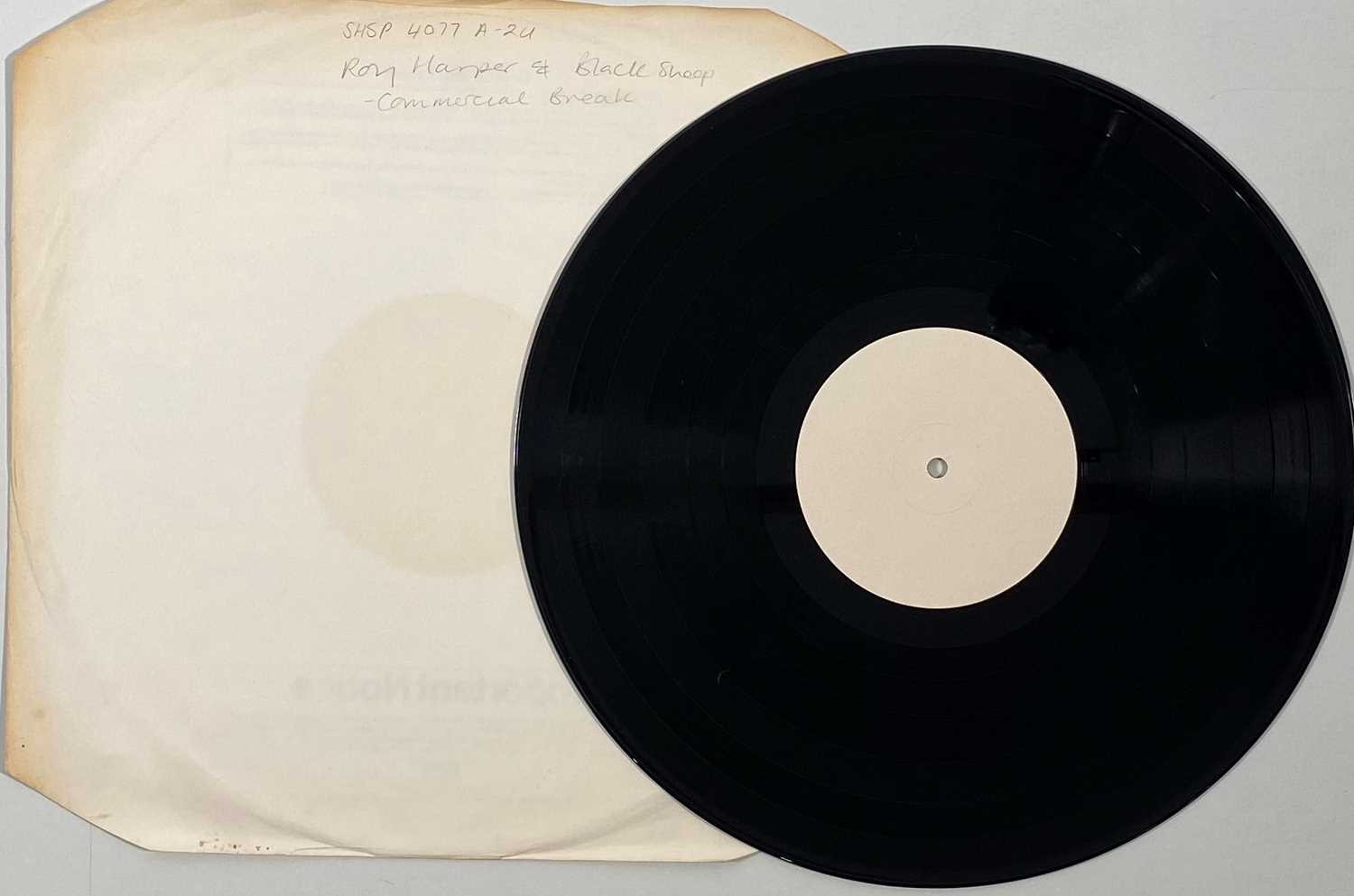 ROY HARPER AND BLACK SHEEP - COMMERCIAL BREAKS LP (ORIGINAL UK WHITE LABEL TEST PRESSING - HARVEST S - Image 2 of 3