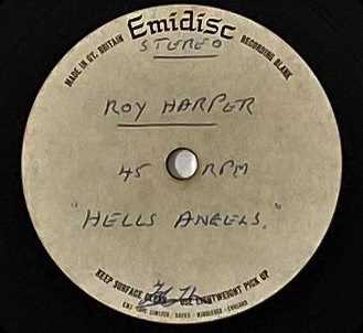 ROY HARPER - 7" ACETATE RECORDINGS. - Image 4 of 4