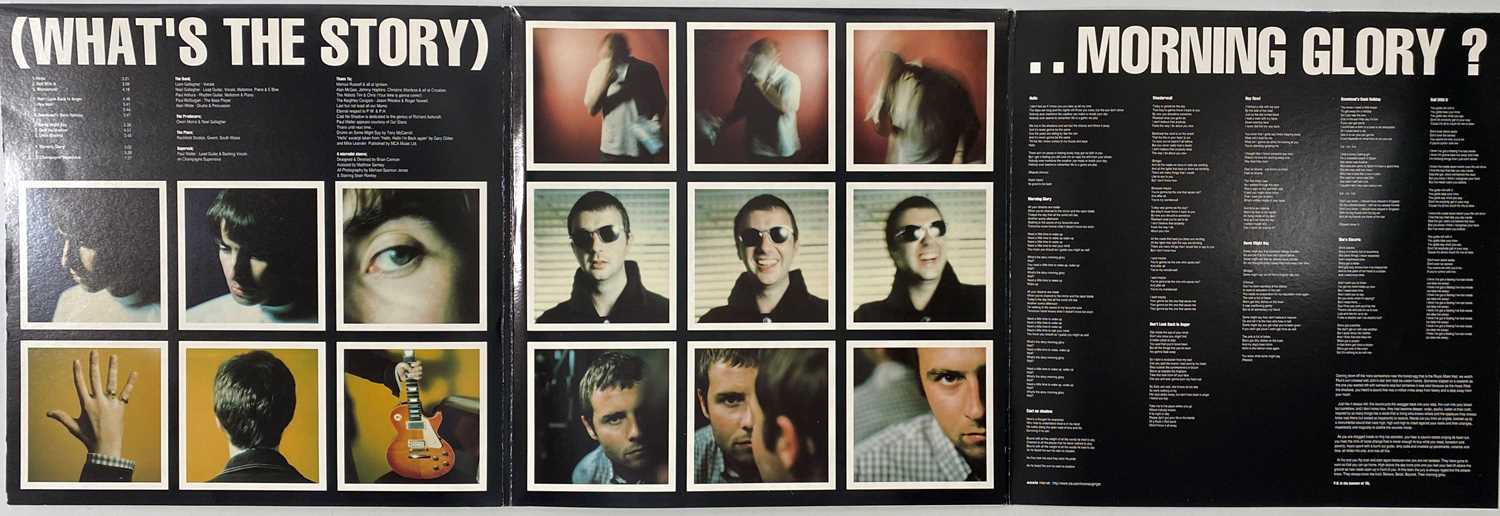 OASIS - DEFINITELY MAYBE/ WHAT'S THE STORY (ORIGINAL UK LP PACK) - Image 3 of 12