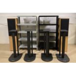 MISSION 702E SPEAKERS AND HIFI STANDS.