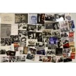 ROCK AND POP - PHOTOGRAPH COLLECTION / SHEET MUSIC ETC.