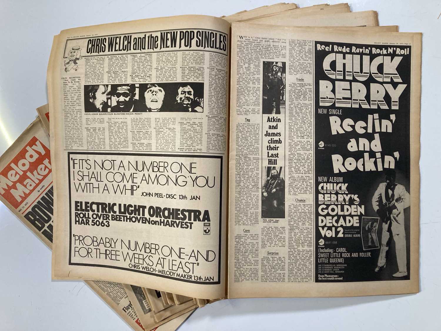 MELODY MAKER MAGAZINE - 1973 - 48 ISSUES. - Image 4 of 5