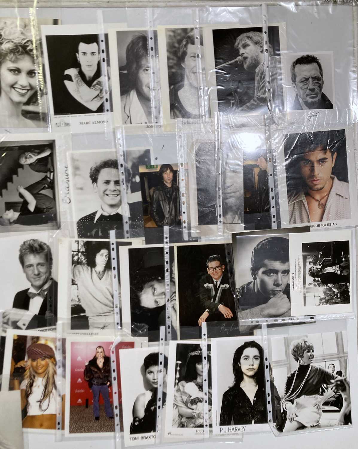 POPSTAR PHOTOGRAPHS AND POSTCARDS. - Image 6 of 6