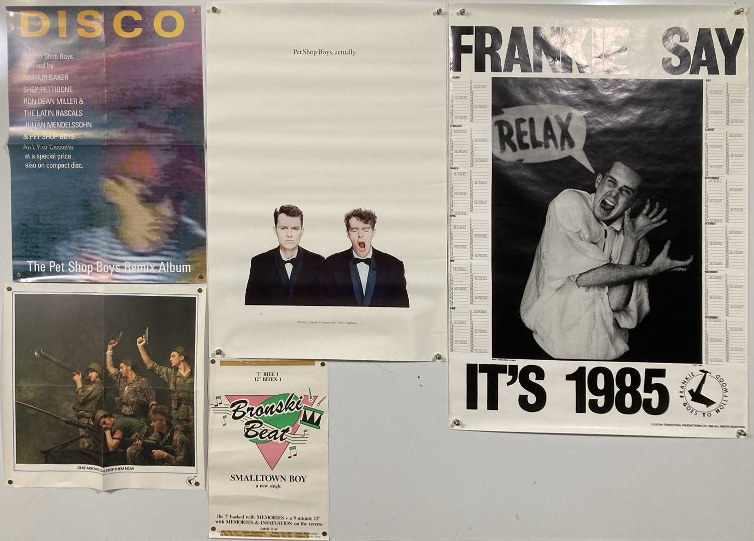 1980S NEW WAVE / SYNTH POP ETC POSTERS.