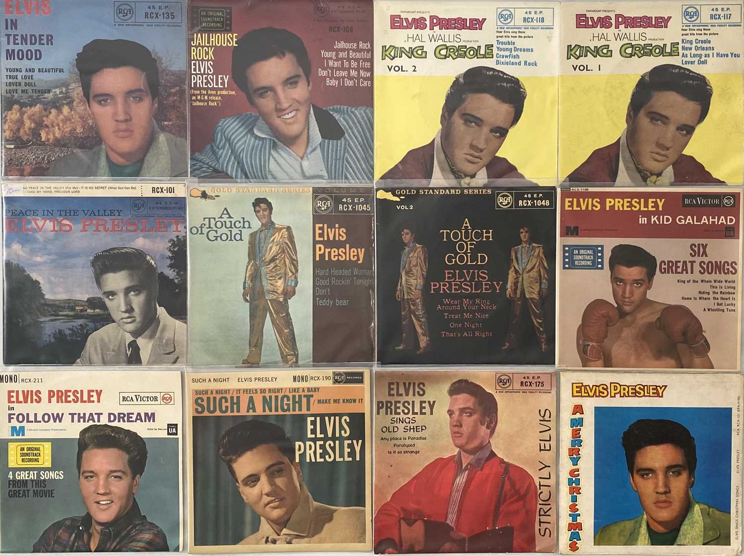 ELVIS PRESLEY - UK 7" EP COLLECTION - Image 3 of 4