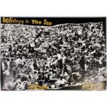 THE SEX PISTOLS - HOLIDAYS IN THE SUN ORIGINAL POSTER.