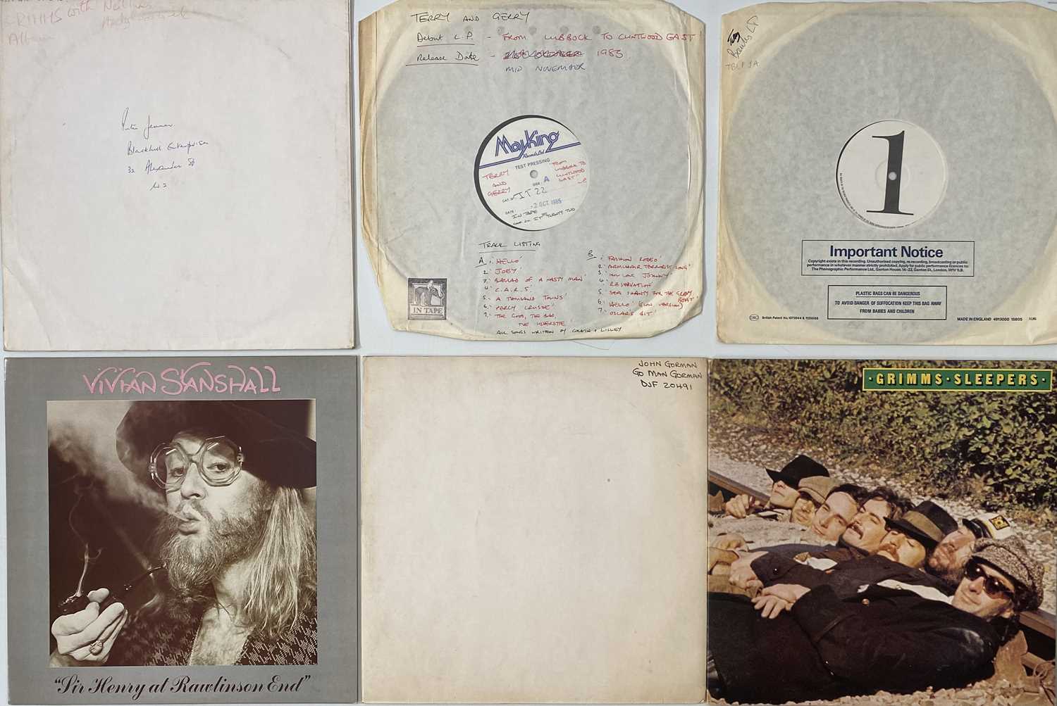 CLASSIC ROCK/PROG/ELECTRONIC & POP (MAINLY 70s/80s ARTISTS) - LPs (WITH MANY TEST PRESSINGS) - Image 2 of 3