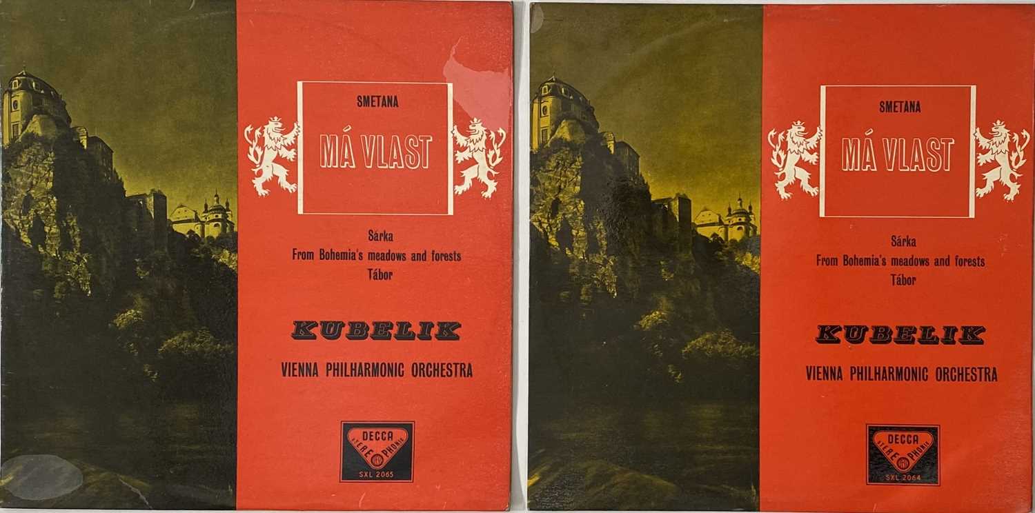 RAFAEL KUBELIK - SMETANA: MY COUNTRY 2 LP (DOUBLE ALBUM SET - UK DECCA ED1 - SXL 2064/ 65)