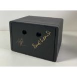 OASIS VOX BOX SIGNED BY BONEHEAD / TONY MCCARROLL.