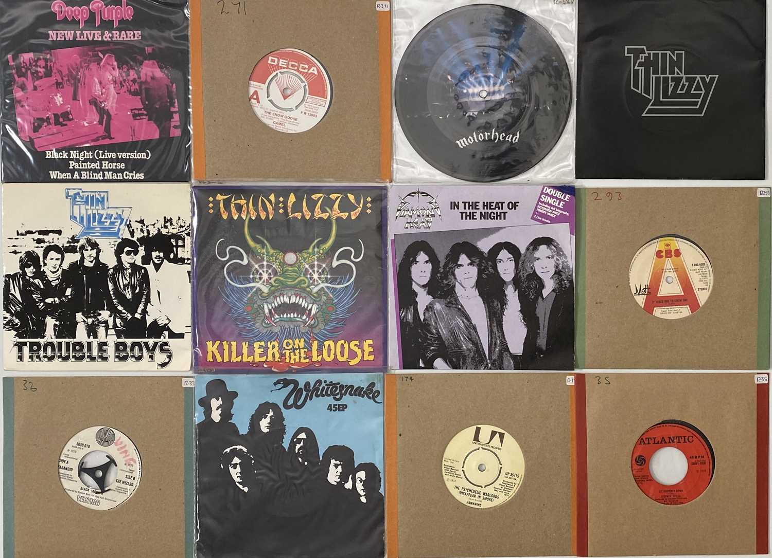 CLASSIC/ HEAVY ROCK - 7" COLLECTION - Image 2 of 3