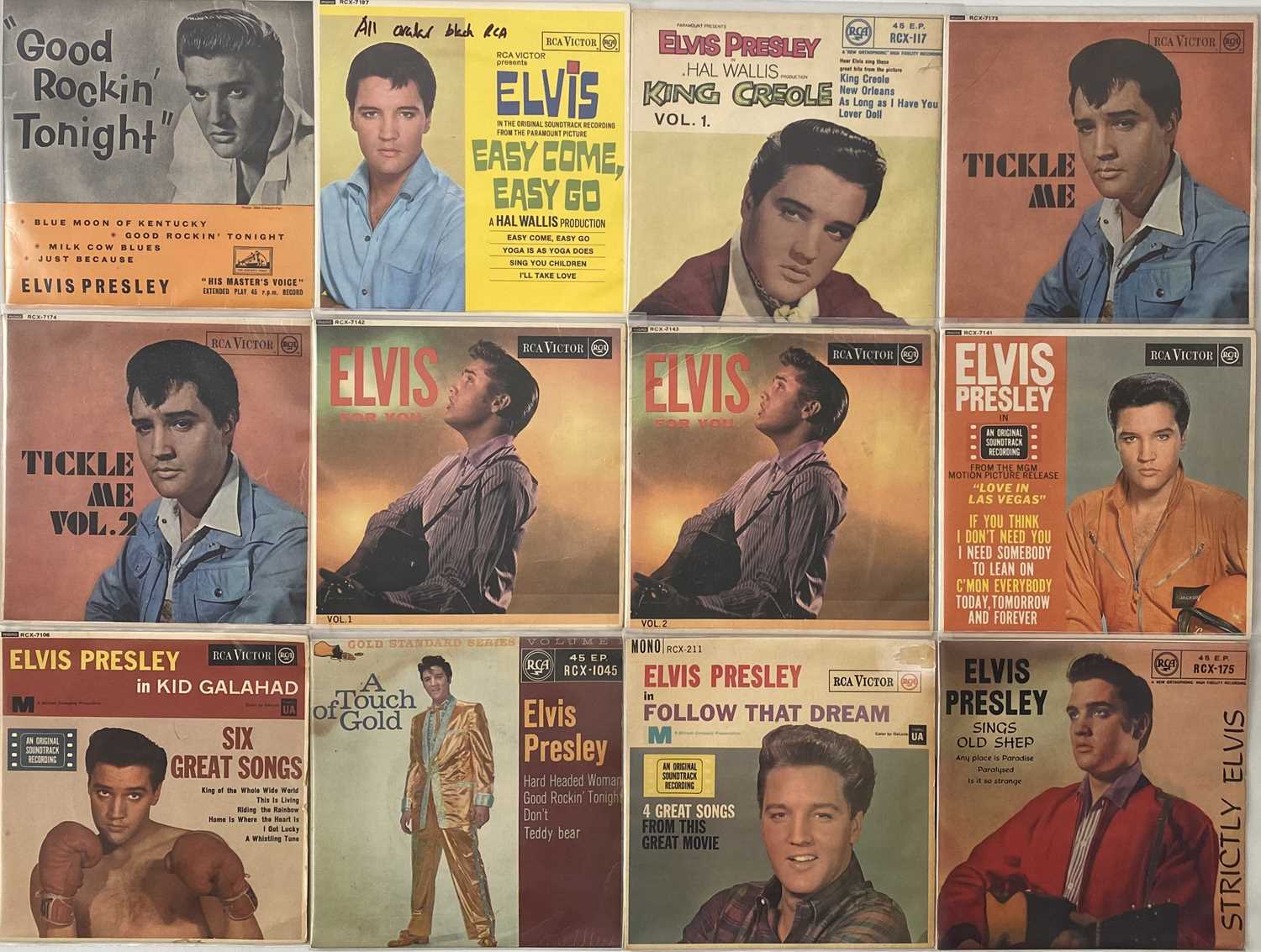 ELVIS PRESLEY - UK 7" EP COLLECTION - Image 2 of 4