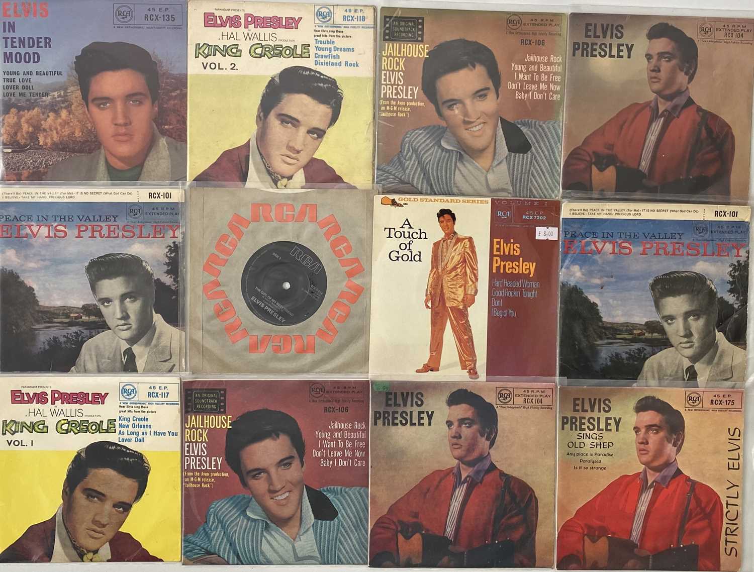 ELVIS PRESLEY - UK 7" EP COLLECTION - Image 4 of 4