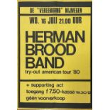 HERMAN BROOD - A NIJMEGEN POSTER 1980.
