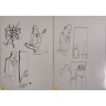 HERMAN BROOD - ORIGINAL DRAWINGS.