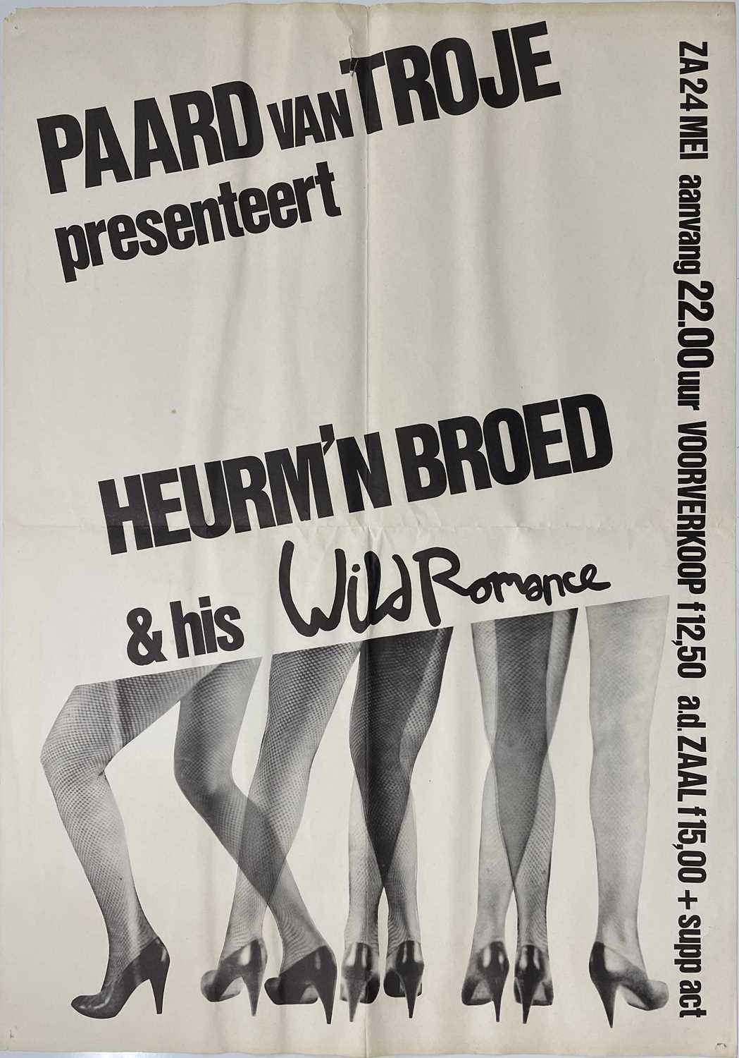 HERMAN BROOD - A CONCERT POSTER FOR DEN HAAG,