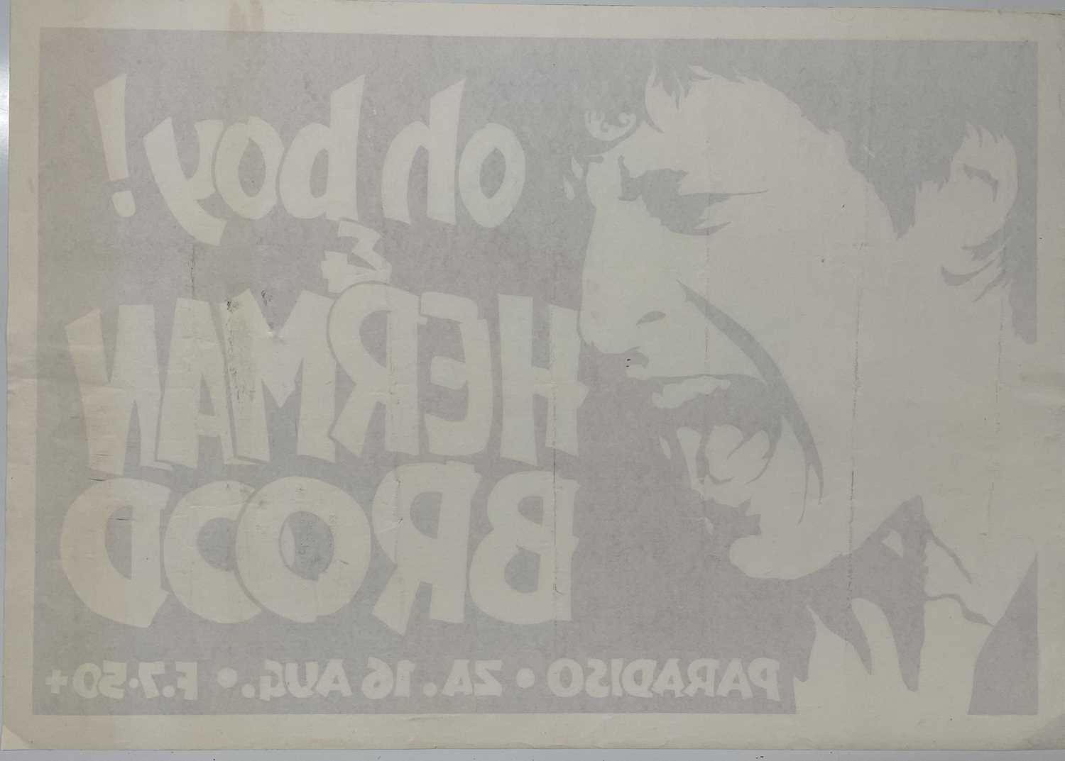 HERMAN BROOD - A SILKSCREENED POSTER FOR A CONCERT AT PARADISO. - Image 3 of 3