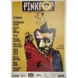 HERMAN BROOD - A POSTER DESIGN FOR THE 1990 PINKPOP FESTIVAL.