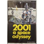 2001: A SPACE ODYSSEY (1968) ORiGINAL UK DOUBLE CROWN FILM POSTER.