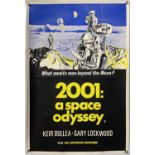 2001: A SPACE ODYSSEY (1968) ORiGINAL UK DOUBLE CROWN FILM POSTER.