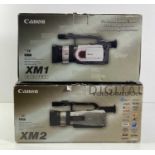 CANON DIGITAL CAMCORDERS - XM1 AND XM2.