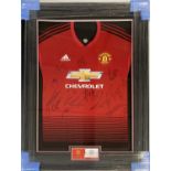 MANCHESTER UNITED - FULLY SIGNED 2019 SHIRT WITH COA.