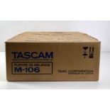 TASCAM M-106 MIXING CONSOLE.