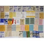 40s/50s/60s MIXED FOOTBALL PROGRAMMES.