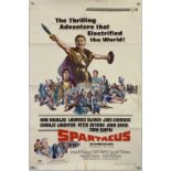 SPARTACUS (1967) ONE SHEET POSTER.