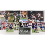 RUGBY LEAGUE - SIGNED PHOTOGRAPHS.